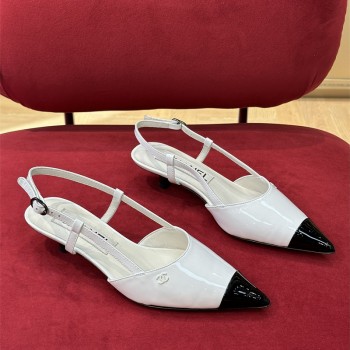 샤넬 CHANEL 힐 샌들 슬리퍼 2.5cm