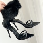 입생로랑 YSL 힐 샌들 슬리퍼