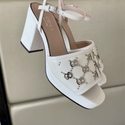구찌 GUCCI 힐 샌들 슬리퍼