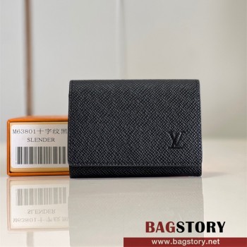 루이비통 Louis Vuitton  LV 엔벨로프 카르트 드 비지트 카드지갑 M63801