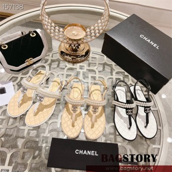 샤넬 CHANEL 힐 샌들 슬리퍼 여성용  3cm