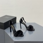 입생로랑 YSL 힐 샌들 슬리퍼 9cm
