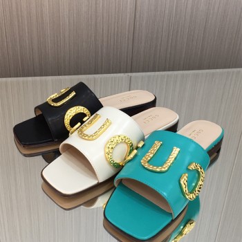 샤넬 CHANEL 힐 샌들 슬리퍼