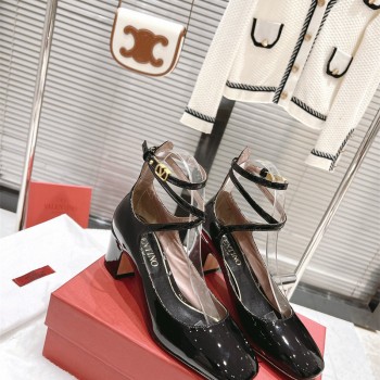 발렌티노 Valentino 힐 샌들 슬리퍼4.5cm