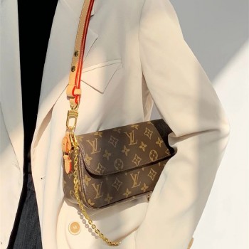 루이비통 Louis Vuitton 월릿 온 체인 아이비 M81911