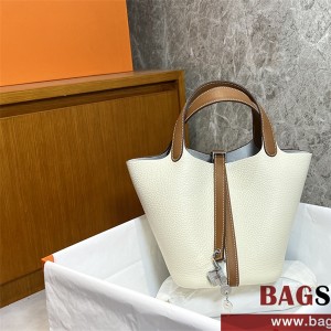 에르메스 HERMES 피코탄백 Togo가죽 18cm