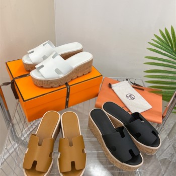 에르메스 HERMES 힐 샌들 슬리퍼