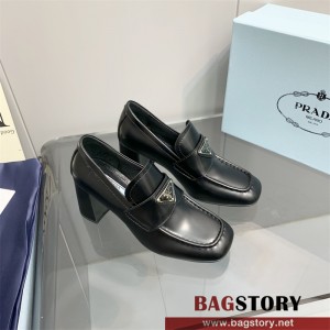 프라다 PRADA 로퍼 구두 슈즈 8.5cm