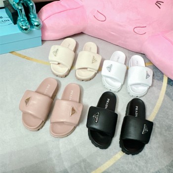 프라다 PRADA 힐 샌들 슬리퍼