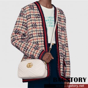 구찌 GUCCI ‎447632 GG마몽 마틀라세 스몰 크로스백