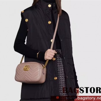 구찌 GUCCI ‎447632 GG마몽 마틀라세 스몰 크로스백