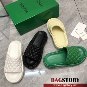 보테가베네타 BV 여성 힐 샌들 슬리퍼