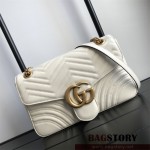 구찌 GUCCI GG 마몽 미디엄 마틀라세 숄더백 443496