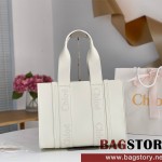 끌로에 Chloe 37cm 우디 토트백 미디움