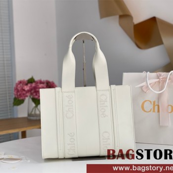 끌로에 Chloe 37cm 우디 토트백 미디움