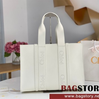 끌로에 Chloe 45cm 우디 토트백 라지