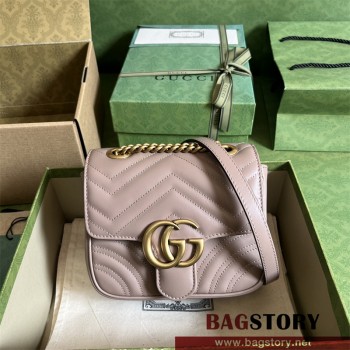 구찌 GUCCI GG 마몬트 마틀라세 미니백 토트백 숄더백 739682