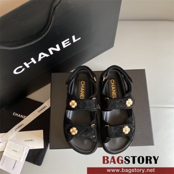 샤넬 CHANEL 힐 샌들 슬리퍼