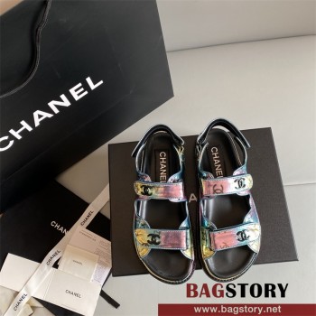 샤넬 CHANEL 힐 샌들 슬리퍼