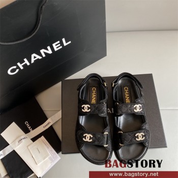 샤넬 CHANEL 힐 샌들 슬리퍼