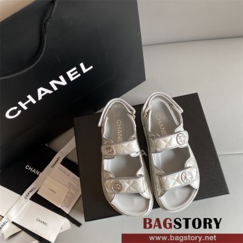 샤넬 CHANEL 힐 샌들 슬리퍼