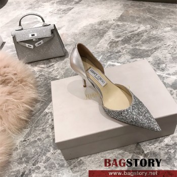 지미추 JimmyChoo 힐 샌들 슬리퍼 8cm