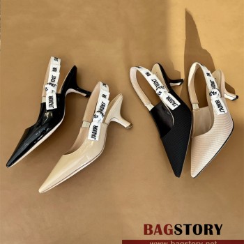 디올 DIOR 힐 샌들 슬리퍼 6.5cm