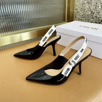 디올 DIOR 힐 샌들 슬리퍼 9.5cm