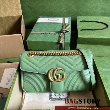 구찌 GUCCI GG 마몽 스몰 마틀라세 숄더백 443497