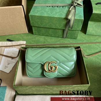 구찌 GUCCI 476433 GG 마몽 마틀라세 슈퍼 미니백