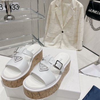 프라다 PRADA 힐 샌들 슬리퍼 5cm