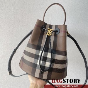 버버리 BURBERRY 스몰 TB 버킷 백 80556921