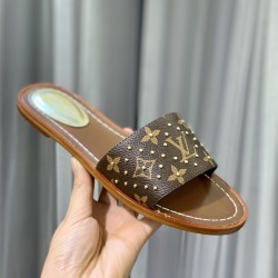 루이비통 LV 힐 샌들 슬리퍼