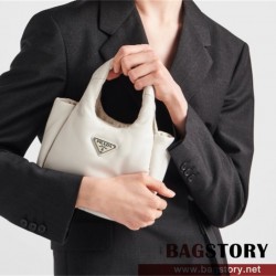 프라다 PRADA 신상 스몰 패딩 소프트 나파 가죽 백 1BA359
