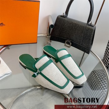 에르메스 HERMES 힐 샌들 슬리퍼