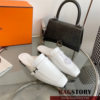 에르메스 HERMES 힐 샌들 슬리퍼