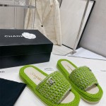 샤넬 CHANEL 힐 샌들 슬리퍼