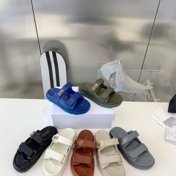 디올 DIOR 힐 샌들 슬리퍼