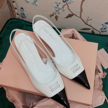 미우미우 MIUMIU 힐 샌들 슬리퍼 5cm