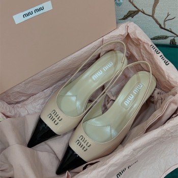 미우미우 MIUMIU 힐 샌들 슬리퍼 5cm