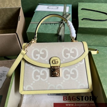 구찌 GUCCI 오피디아  점보 GG 탑 핸들백 651055