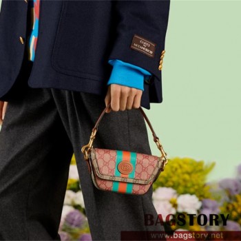 구찌 GUCCI  웹(Web) GG 탑 핸들 미니백 723762