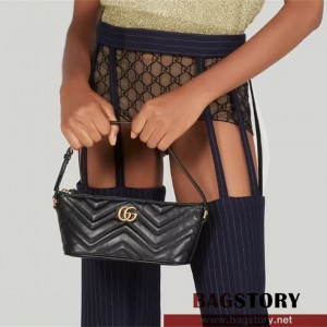 구찌 GUCCI  GG 마몽  마틀라세 숄더백 739166