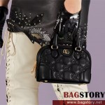 구찌 GUCCI  GG 마틀라세 레더 핸드백 727793