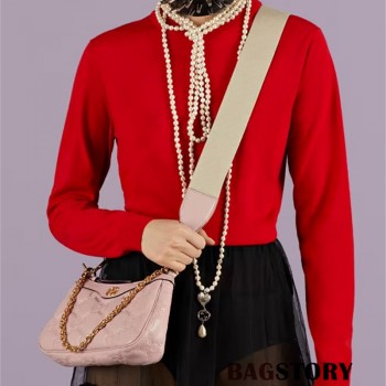 구찌 GUCCI GG 마틀라세 레더 핸드백 735049