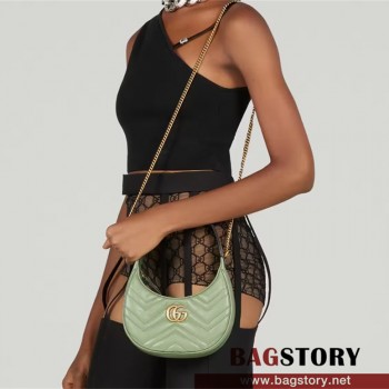 구찌 GUCCI 699514 마몬트 하프문 미니 숄더백