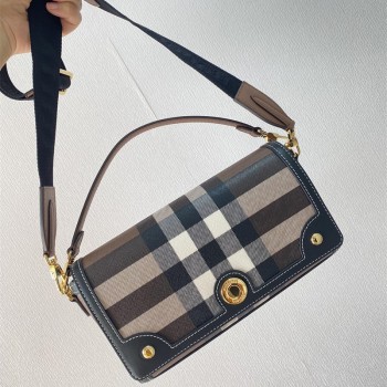 버버리 BURBERRY  탑 핸들 노트 백 크로스백