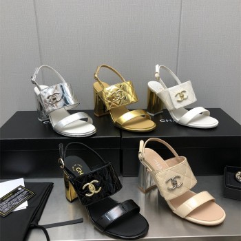 샤넬 CHANEL 여성 신발 힐 샌들 슬리퍼
