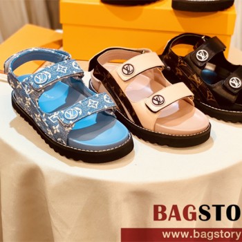 루이비통 LV 힐 샌들 슬리퍼