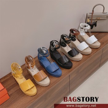 에르메스 HERMES  힐 샌들 슬리퍼 5cm